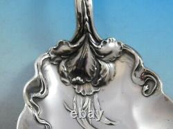 Raphael by Alvin Sterling Silver Berry Serving Spoon Monogram D in Bowl 9