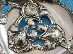 Raphael by Alvin Sterling Silver BonBonniere Spoon 10 Rare Large Bowl with Irises