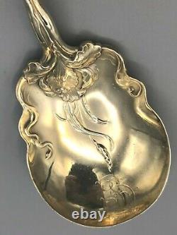 Raphael by Alvin Sterling Silver Casserole or Berry Serving Spoon 9.25