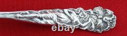 Raphael by Alvin Sterling Silver Cucumber Server withSaw Edge Circa 1902, 6 3/8