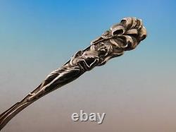 Raphael by Alvin Sterling Silver Demitasse Spoon 4 1/8 Floral Figural Woman