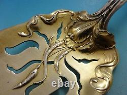 Raphael by Alvin Sterling Silver Fish Serving Set 2-piece Gold Washed 11 1/2