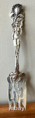 Raphael by Alvin Sterling Silver LARGE COLD MEAT Serving FORK 9 No Mono Exc