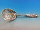 Raphael By Alvin Sterling Silver Pea Spoon 9 Floral Figural Woman Pierced Bowl