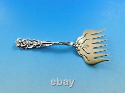 Raphael by Alvin Sterling Silver Sardine Fork Pierced Gold Washed 4 1/8