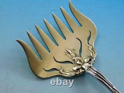 Raphael by Alvin Sterling Silver Sardine Fork Pierced Gold Washed 4 1/8