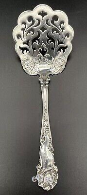 Rare Alvin Edward VII Sterling Silver Pierced Tomato Server 7.5