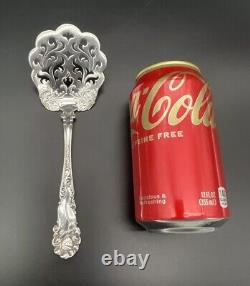Rare Alvin Edward VII Sterling Silver Pierced Tomato Server 7.5