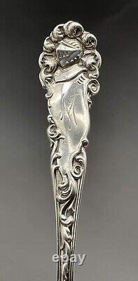 Rare Alvin Edward VII Sterling Silver Pierced Tomato Server 7.5