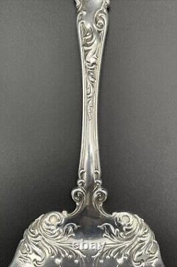 Rare Alvin Edward VII Sterling Silver Pierced Tomato Server 7.5