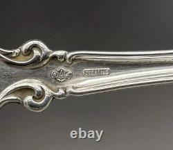 Rare Alvin Edward VII Sterling Silver Pierced Tomato Server 7.5