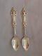 Rare Alvin Sterling Orange Blossom 1905 Grapefruit Spoons