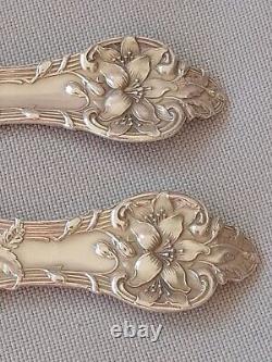 Rare Alvin Sterling Orange Blossom 1905 Grapefruit Spoons