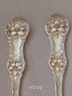 Rare Alvin Sterling Orange Blossom 1905 Grapefruit Spoons