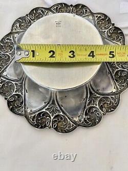 Rare Alvin Sterling Silver Repousse Bowl Art Nouveau Collectible 193 gms