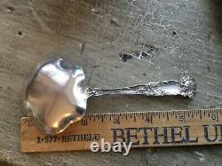 Rare Antique Alvin Bridal Rose Sterling Bon Bon Server Nut Candy 5-1/2 Spoon