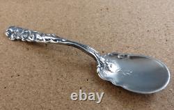 Rare Antique Raphael Alvin Art Nouveau Woman Daffodil Sterling Silver Spoon #158