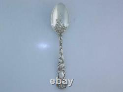 Rare Sterling ALVIN Teaspoon with decorated bowl BRIDAL ROSE 1903