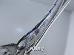Rare Sterling ALVIN pierced Jelly Server BRIDAL ROSE 1903 no mono