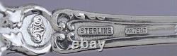 Rare set 6 Alvin Sterling Silver Nuremburg Forks 6 3/4