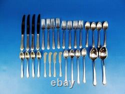 Romantique by Alvin Sterling Silver Flatware Service For 4, 30 pieces