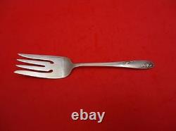 Rosecrest by Alvin Sterling Silver Cold Meat Fork 7 3/8