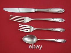 Rosecrest by Alvin Sterling Silver Dinner 4-pc Place Setting