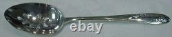 Rosecrest by Alvin Sterling Silver Serving Spoon Pierced 9-Hole 8 1/2 Original