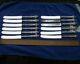Set 12 Alvin Old Orange Blossom (1905) Luncheon Knives-plated Blades-mono S