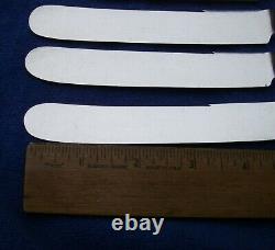 SET 12 Alvin OLD ORANGE BLOSSOM (1905) LUNCHEON KNIVES-Plated Blades-Mono S