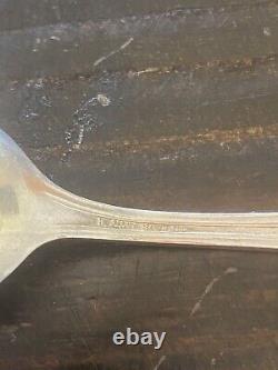 SET OF 11 Vintage 1910 Alvin Sterling Silver Tea Spoons 5.75in 25.25 Grams Each