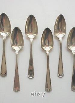 Set/12 Alvin MARYLAND Sterling Silver Demitasse Spoons, No Monogram, 115 Grams