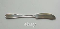 Set/5 Alvin MARYLAND Sterling Silver Butter Spreaders, No Monogram, 130 Grams