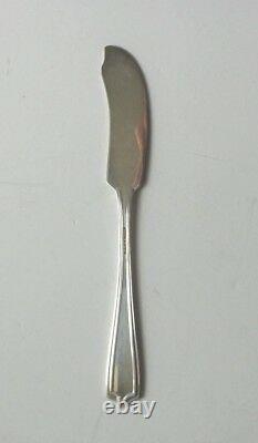 Set/5 Alvin MARYLAND Sterling Silver Butter Spreaders, No Monogram, 130 Grams