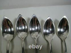 Set 5 Alvin Sterling Silver Apollo Orange Grapefruit Spoons No Mono