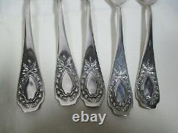 Set 5 Alvin Sterling Silver Apollo Orange Grapefruit Spoons No Mono