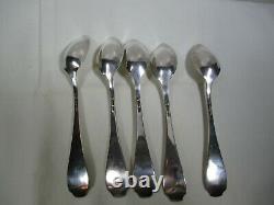 Set 5 Alvin Sterling Silver Apollo Orange Grapefruit Spoons No Mono