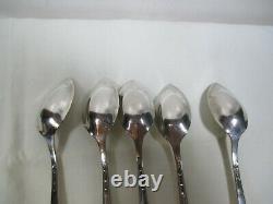 Set 5 Alvin Sterling Silver Apollo Orange Grapefruit Spoons No Mono