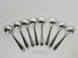 Set 8 Alvin Southern Charm Sterling Silver 4.25 Demitasse Tea Dessert Spoons