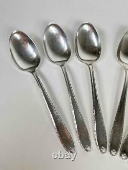 Set 8 Alvin Southern Charm Sterling Silver 4.25 Demitasse Tea Dessert Spoons