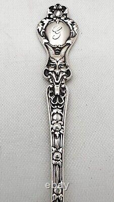 Set 8 Nuremburg by Alvin Sterling Silver Cocktail Forks 5