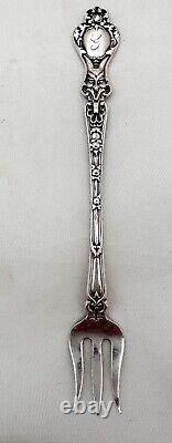 Set 8 Nuremburg by Alvin Sterling Silver Cocktail Forks 5