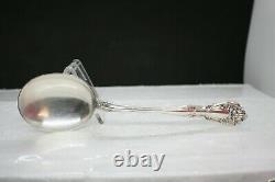 Set of 5 Alving Sterling Silver Round Bowl Soup Spoon (Cream Soup) Chateau Rose
