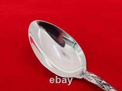 Set of 6 Alvin Sterling Silver Bridal Rose Large Teaspoons KN-1