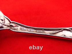 Set of 6 Alvin Sterling Silver Bridal Rose Large Teaspoons KN-1