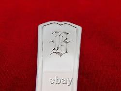 Set of 6 Alvin Sterling Silver New Chippendale Grapefruit Spoons EZ-10