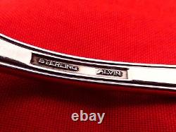 Set of 6 Alvin Sterling Silver New Chippendale Grapefruit Spoons EZ-10