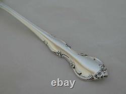 Set of 6 Alvin Sterling Silver Pirouette Large Oval Dessert Spoons TU-14