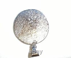 Signed ALVIN THOMPSON Vintage Kokopelli Navajo Sterling Silver Pendant