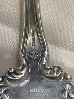Sorrento by Alvin Sterling Silver Serving Fork 7 Monogramed